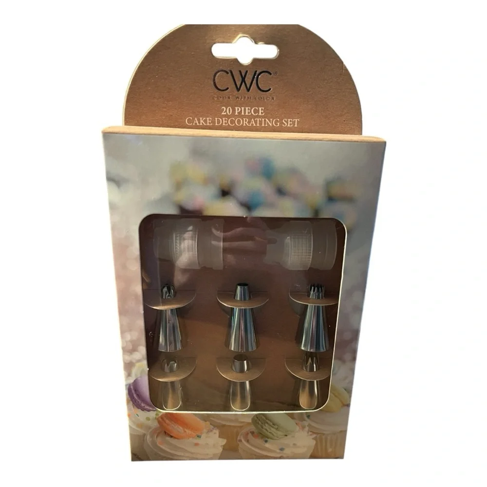 Cupcake & Cake Decorating Sets – 12pc, 18pc &‎ 20pc Kits